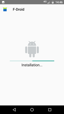 Installation de F-Droid
