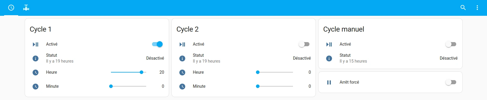 Programmation sous HomeAssistant